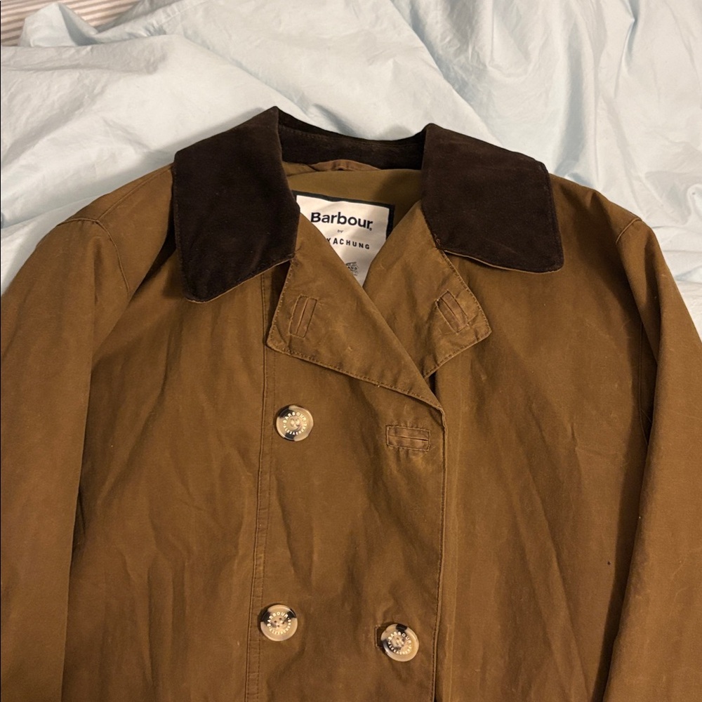 Barbour x Alexa Chung Waxed Coat - Picture 5 of 15